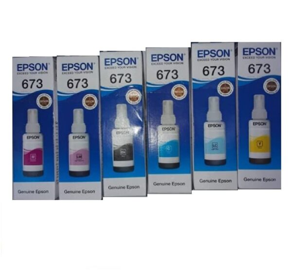 EPSON 673 INK 6 COLOURS