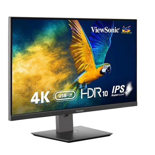 VX2762U-4K 27-inch QHD ; IPS monitor with thin bezels and 75Hz refresh rate; response time 1ms USB-C, 65W Power Delivery connectivity ; HDR10 ; HDMI, and DisplayPort; sRGB-104%