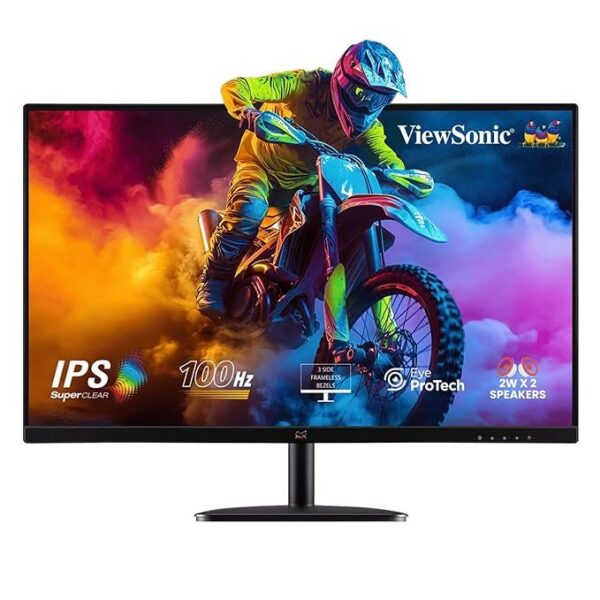 VA2732-MH 27” 1080p IPS Monitor; 100Hz ,1 Ms ., Speaker, 3 side Borderless; sRGB: 105%