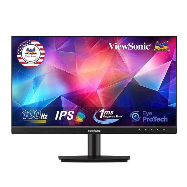 ViewSonic (from USA) – V2209-H-2 22-inch (55.88 cm) FHD 1080p SuperClear® IPS Monitor, 100Hz