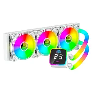 ANT ESPORTS COOLER ICEGLOW 360 RGS WHITE TUBE