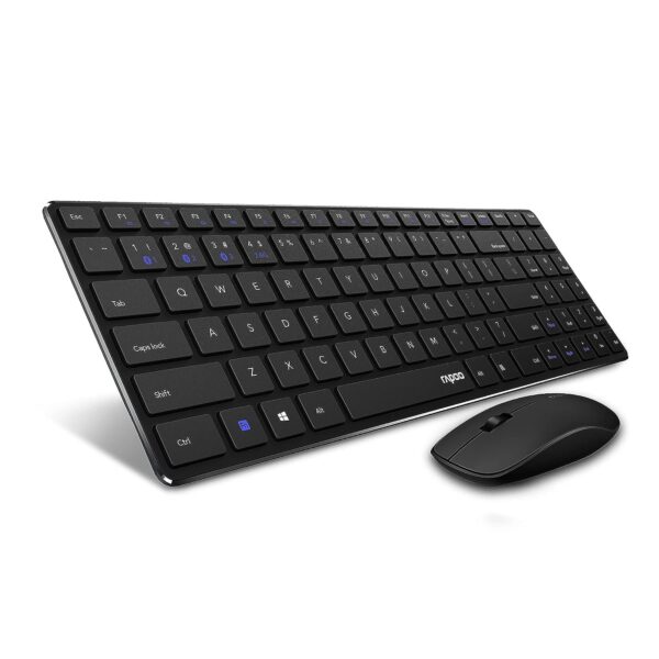 RAPOO WIRELESS + BLUETOOTH KEYBOARD MOUSE COMBO- 9300