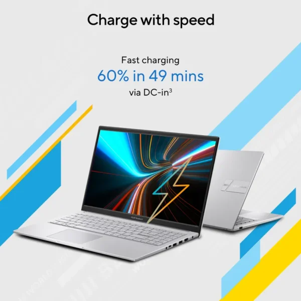 ASUS Vivobook 15, Light Weight Laptop, Intel Core i3-1315U (16GB/512GB/Intel UHD Graphics/15.6" FHD/Windows 11 Home/Office Home 2024 + M365 Basic (1 Year Validity)*) X1504VA-NJ2324WS