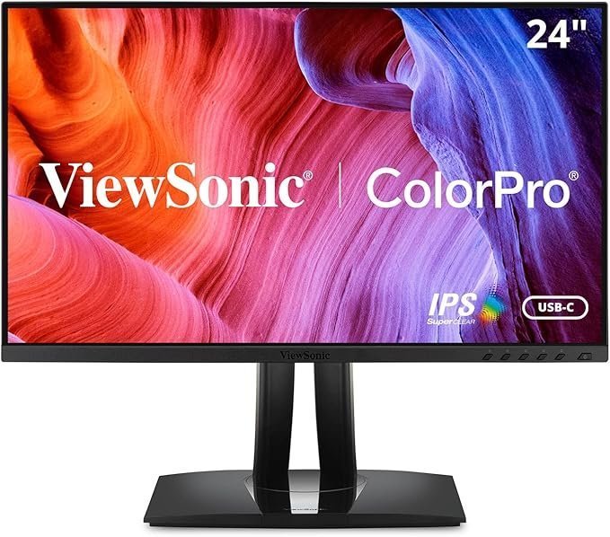 2-m.jpg ViewSonic VP2456 24 Inch 1080p IPS Monitor with Ultra-Thin Bezels, Pantone Validated, HDMI - Image 1