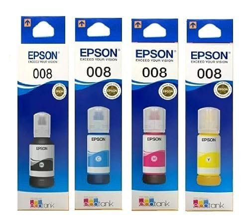 Epson 008 B/C/Y/M Ink Bottle Set