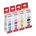 Canon GI 790 B/C/Y/M Ink Bottles Combo
