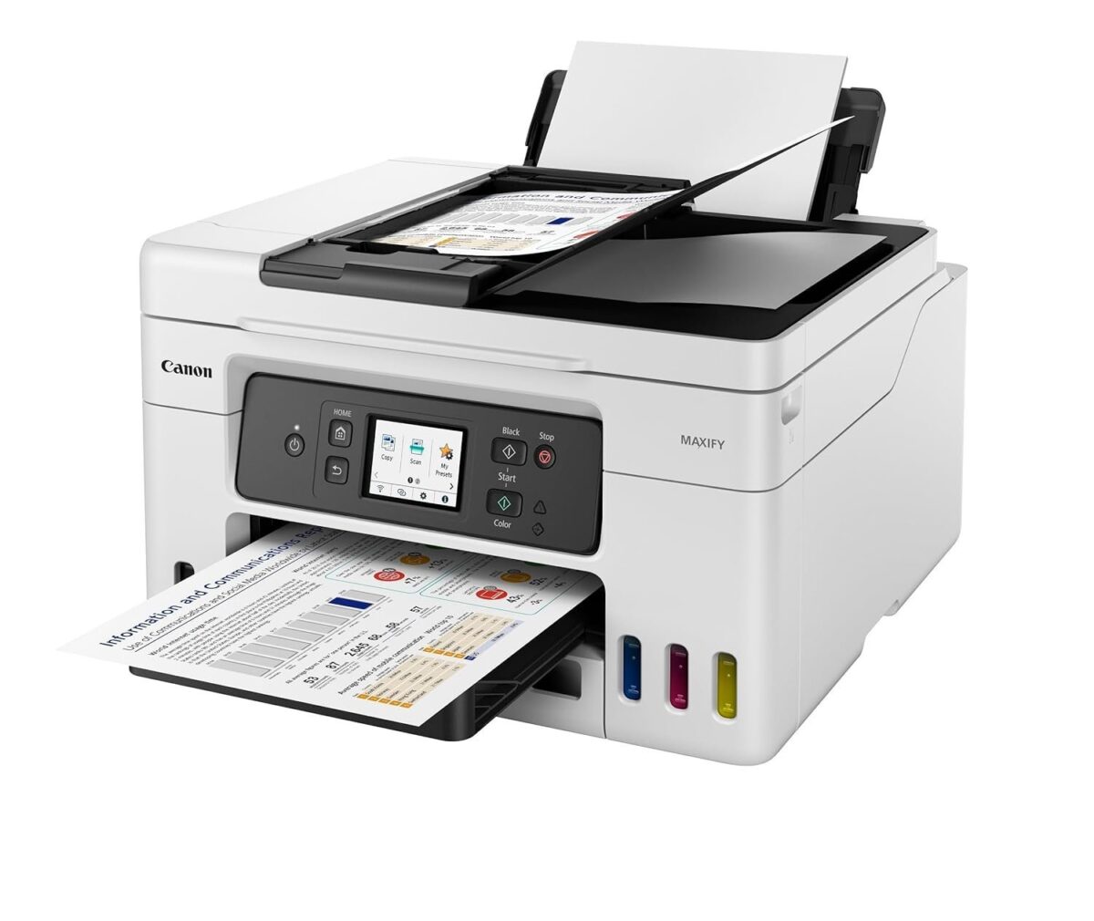 Canon MAXIFY GX4070 All in One WiFi Inktank Printer - Image 3