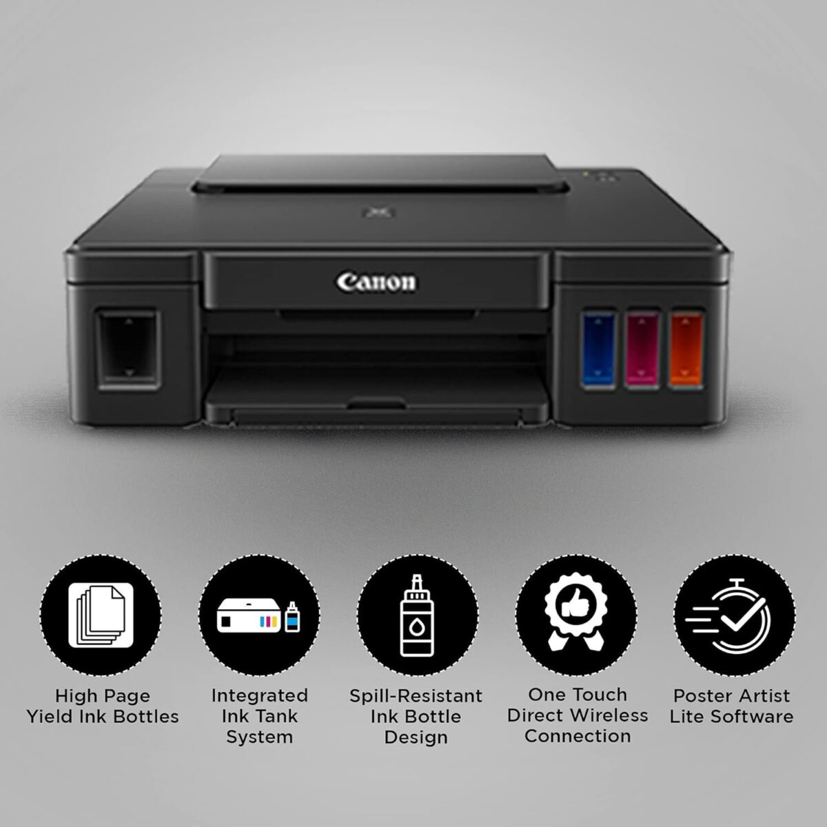 CANON PIXMA G3010 Refillable Ink Tank Wireless All-In-One for High Volume Printing - Image 3