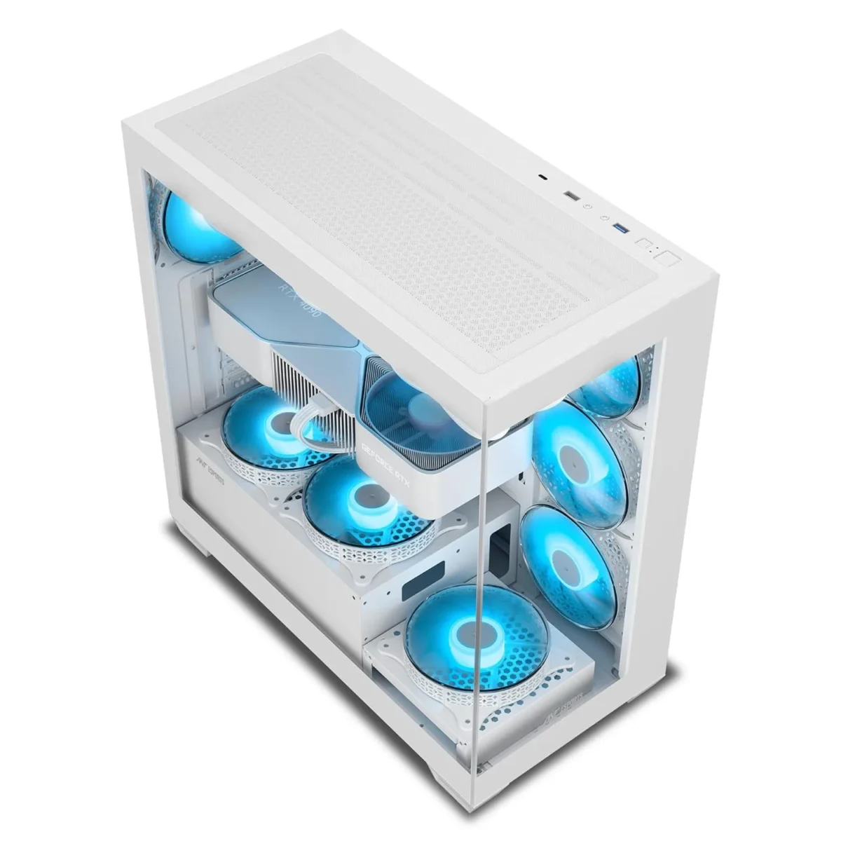 ANT ESPORT X7 7 ARGB FAN GAMING CABINET - Image 6