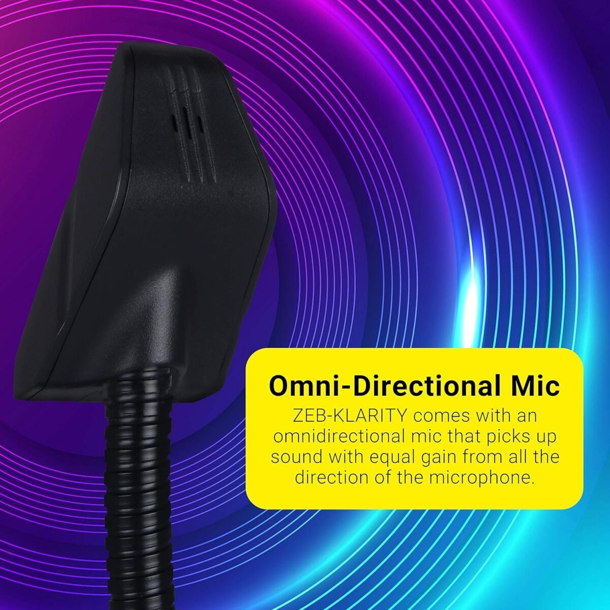 Zebronics Zeb-Klarity USB Gaming Mic - Image 4