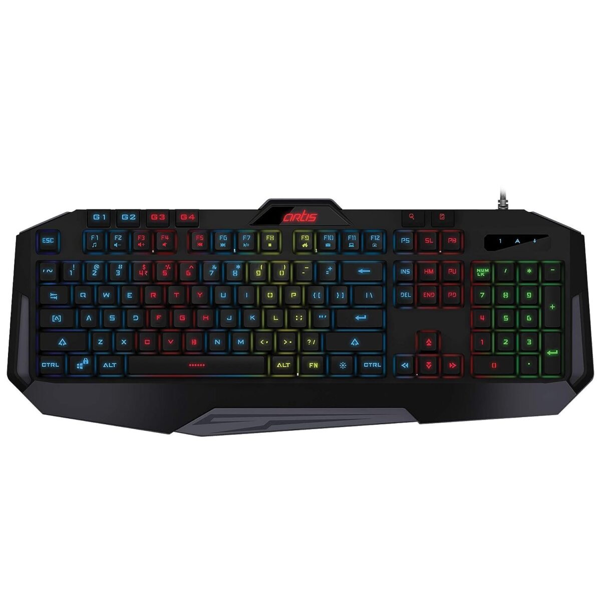 Artis Blaze Wired Backlit USB Gaming Keyboard - Image 1