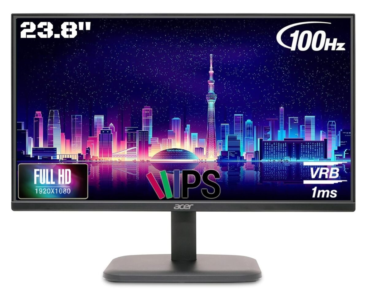 Acer EK240Y E 23.8 Inch IPS Full HD Monitor - Image 2