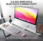 Portronics Bubble Max Sleek Wireless Laptop Keyboard - Image 4