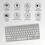 Portronics Bubble Max Sleek Wireless Laptop Keyboard - Image 3