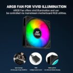 Ant Esports ICE-C612 V2 ARGB CPU Cooler - Image 2