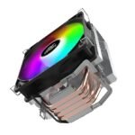 Ant Esports ICE C400 CPU Cooler/CPU Fan with Rainbow LED Fan - Black - Image 2