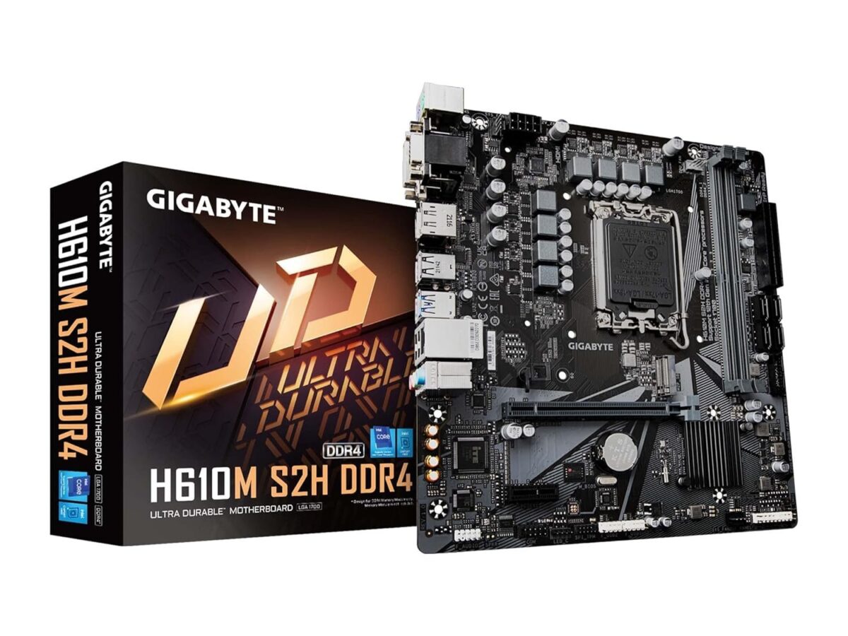 GIGABYTE H610M S2H DDR4 Motherboard - Image 1