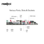 FRONTECH H610 Motherboard Premium Micro-ATX - Image 4