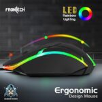 FRONTECH Wired Gaming Combo (KB-0040, Black) - Image 3