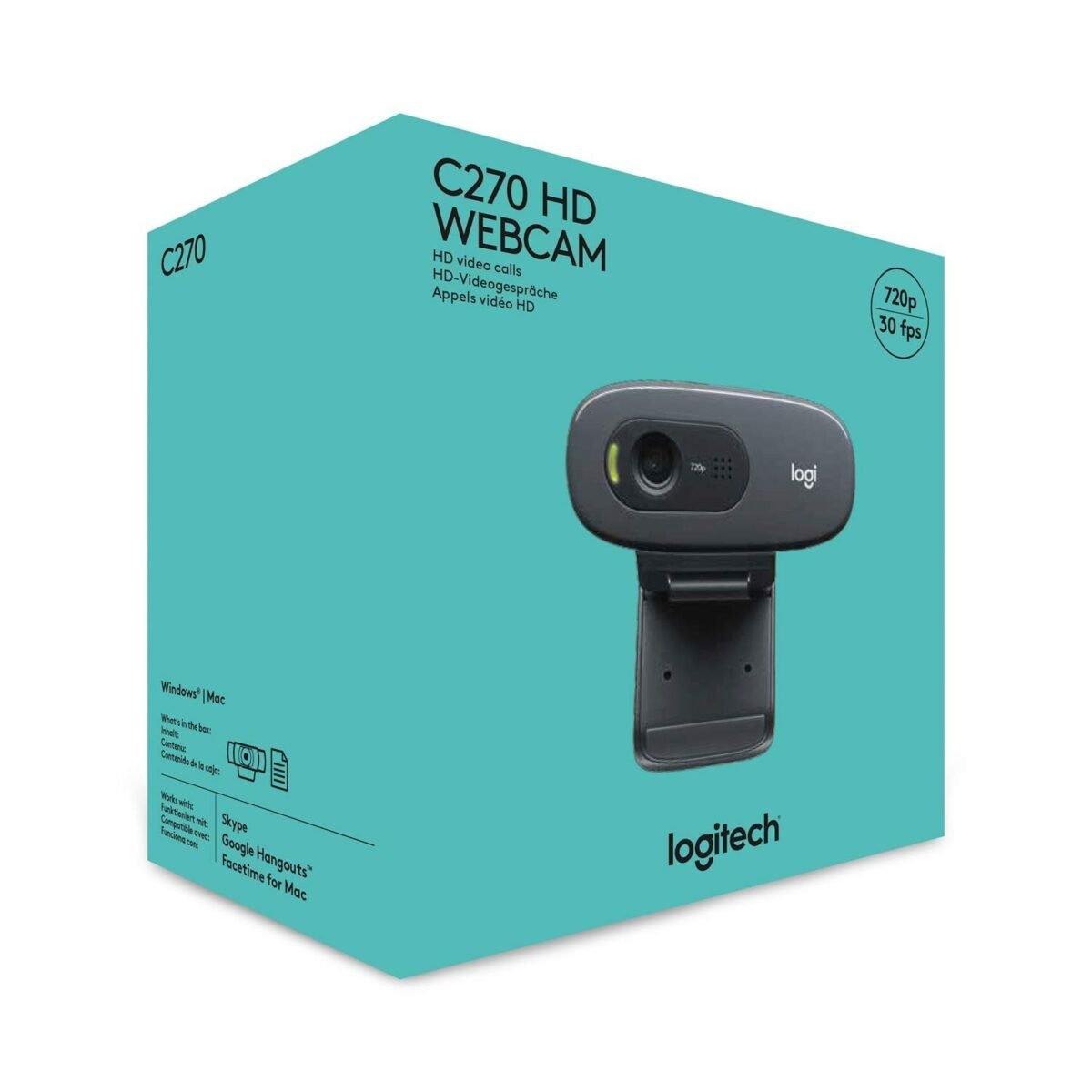 Logitech C270 Digital HD Webcam - Image 3