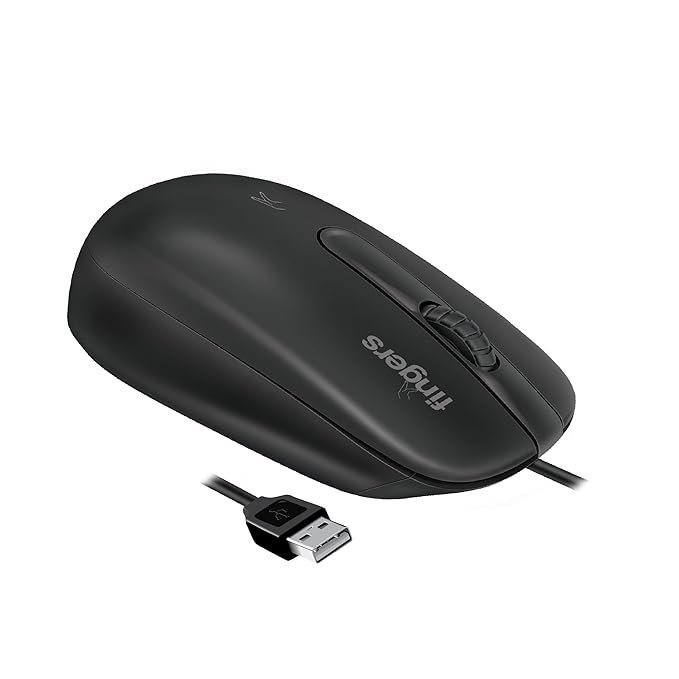 m1.jpg FINGERS MasterHit USB Wired PC Mouse (Advanced Optical Technology) - Image 1