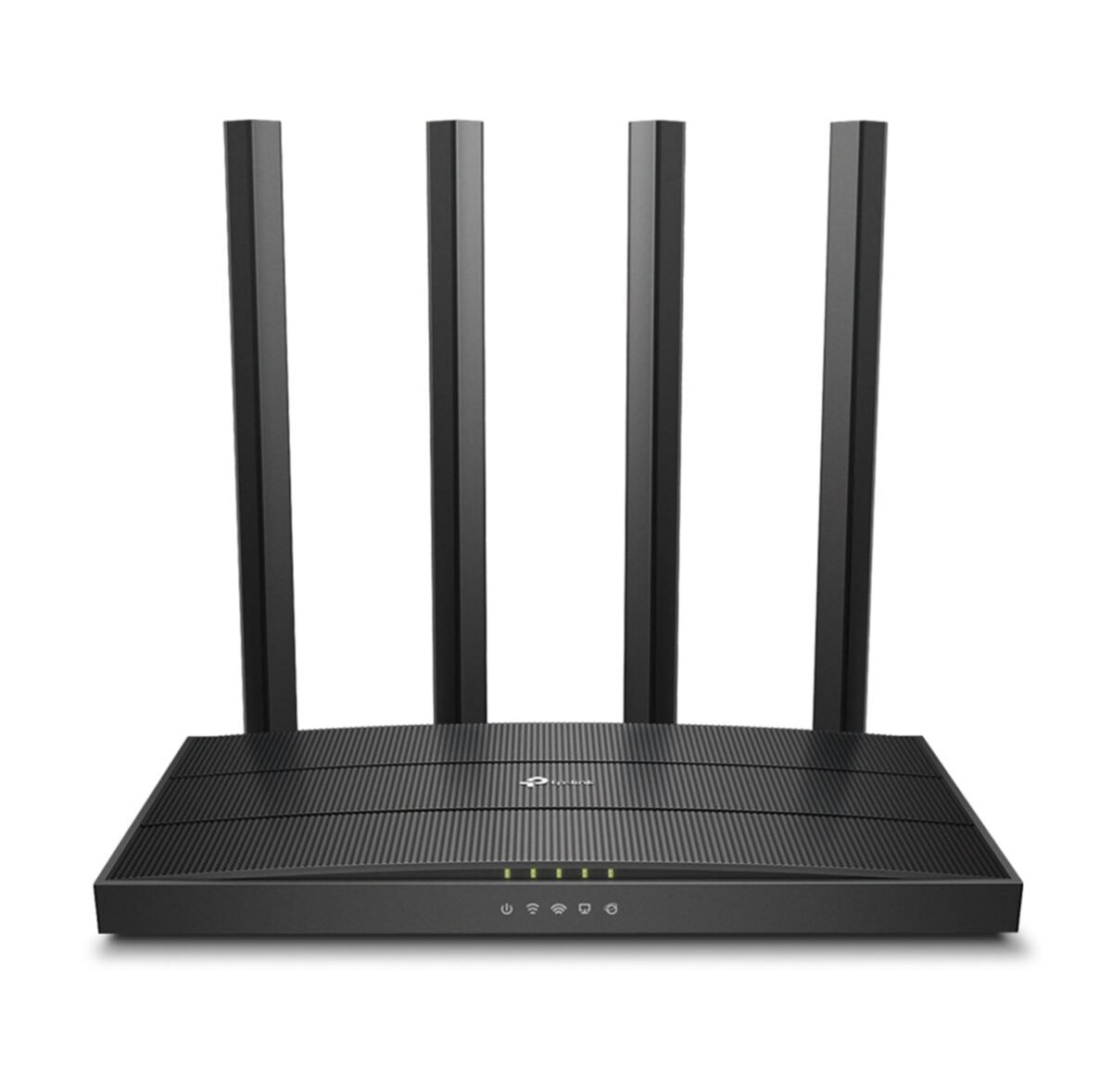 TP-Link Archer C6 MU-MIMO Gigabit Wireless Router 2.4 GHz, 5 GHz 1200 Mbps Wifi Speed Dual Band External Antenna Ethernet (Cable Broadband)  (Black) - Image 1