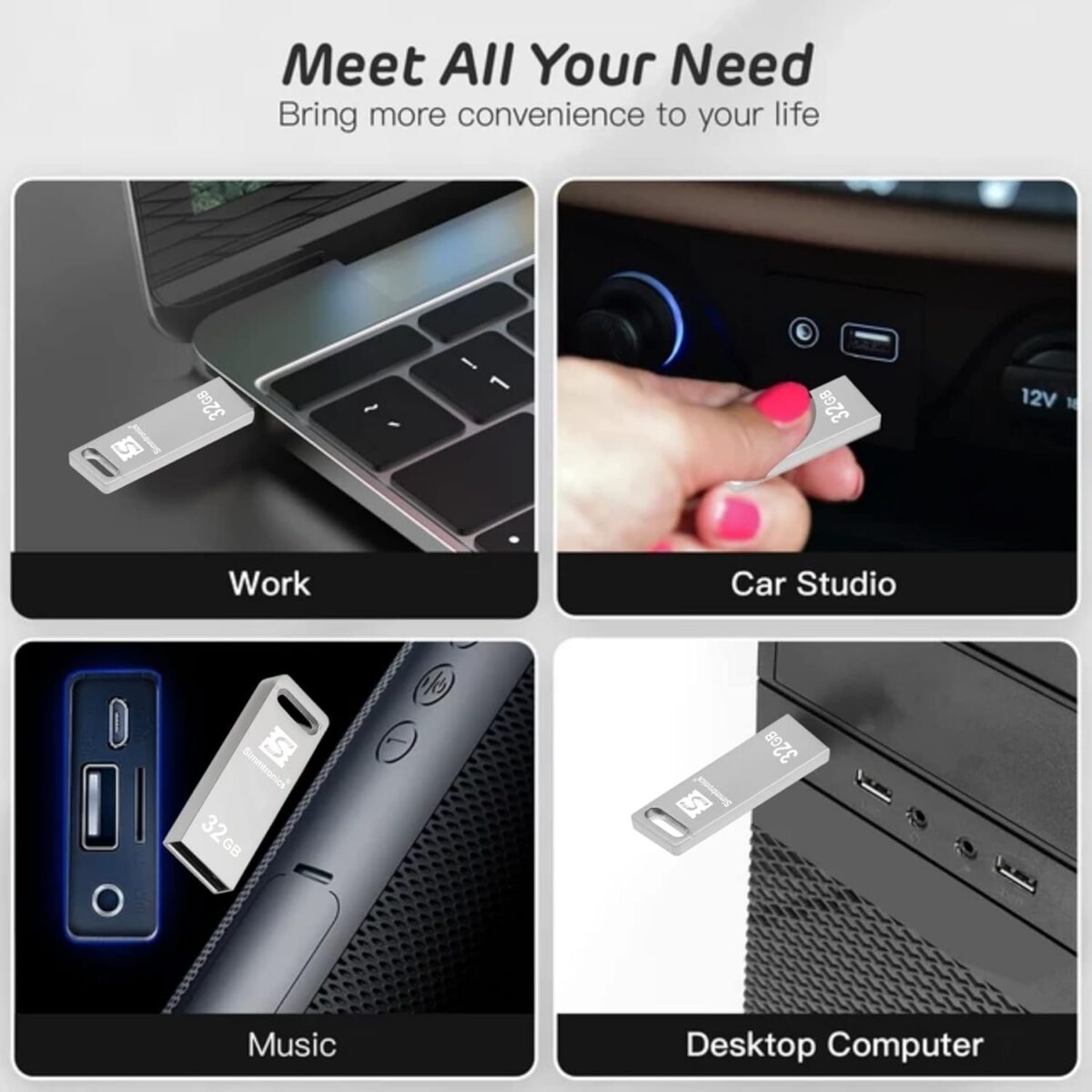 Simmtronics 16GB 2.0 USB Pendrive - Image 3