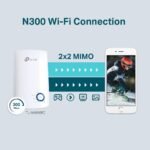 TP-Link TL-WA850RE Single_Band 300Mbps RJ45 Wireless Range Extender, Broadband/Wi-Fi Extender, Wi-Fi Booster/Hotspot with 1 Ethernet Port, Plug and Play, Built-in Access Point Mode, White - Image 2