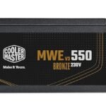 COOLER MASTER MWE 550 V3 550W 80 Plus Bronze Non Modular ATX 3.1 Power Supply