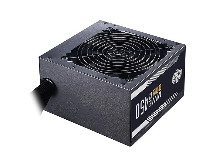 18 COOLER MASTER MWE 450 V2 80 Plus Bronze Non Modular ATX 2.0 Power Supply - Image 2
