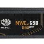 COOLER MASTER MWE 650W V3 80 Plus Bronze Non Modular ATX 3.1 Power Supply