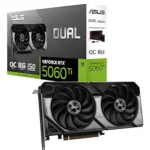 ASUS Dual NVIDIA GeForce RTX 5060 Ti 8GB GDDR7 OC Edition