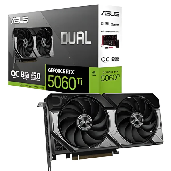 ASUS Dual NVIDIA GeForce RTX 5060 Ti 8GB GDDR7 OC Edition