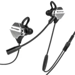 Cosmic Byte CB-EP-04 Earphone with Detachable Microphone for PC,PS4,Mobiles,Tablets (Splitter & Pouch included)