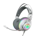 Cosmic Byte Proteus 7.1 RGB,Dual Input Headphone,ENC Microphone (Available in 2 Colours-Black & White)