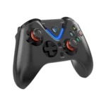 Cosmic Byte Ares Wireless Controller for PC,rubberised texture,700 mah battery,Vibration feature(Black/White Colour)