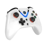 Cosmic Byte Ares Wireless Controller for PC,rubberised texture,700 mah battery,Vibration feature(Black/White Colour) - Image 2