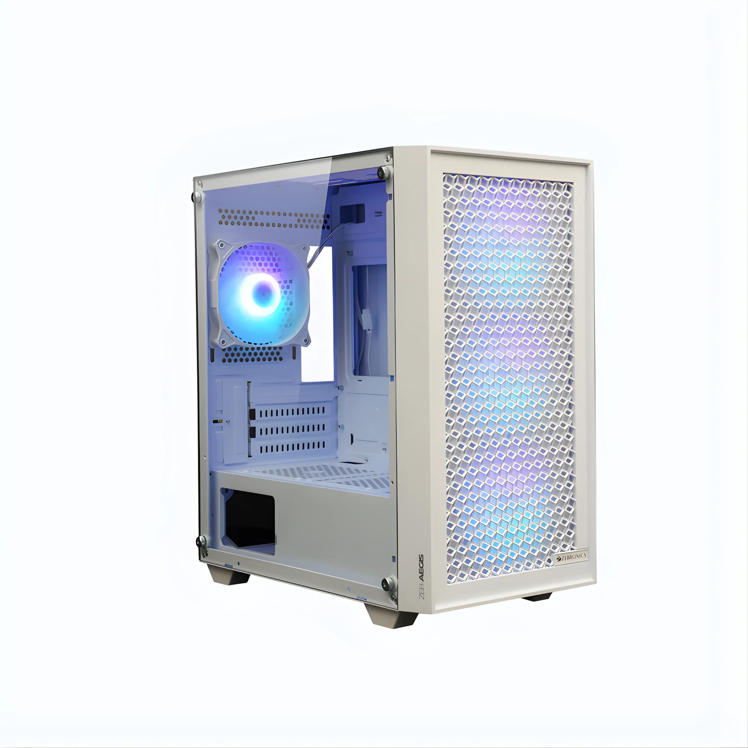 SSK SEO Images (1) ZEBRONICS GAMING CABINET AEGIS WHITE - Image 1