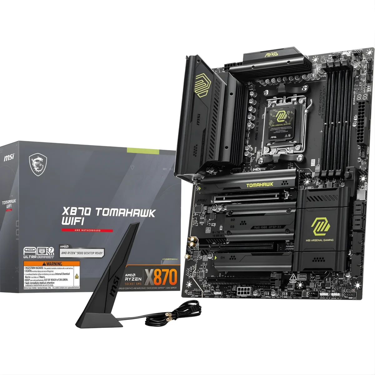 MSI X870 TOMAHAWK WIFI Gaming Motherboard - Image 1