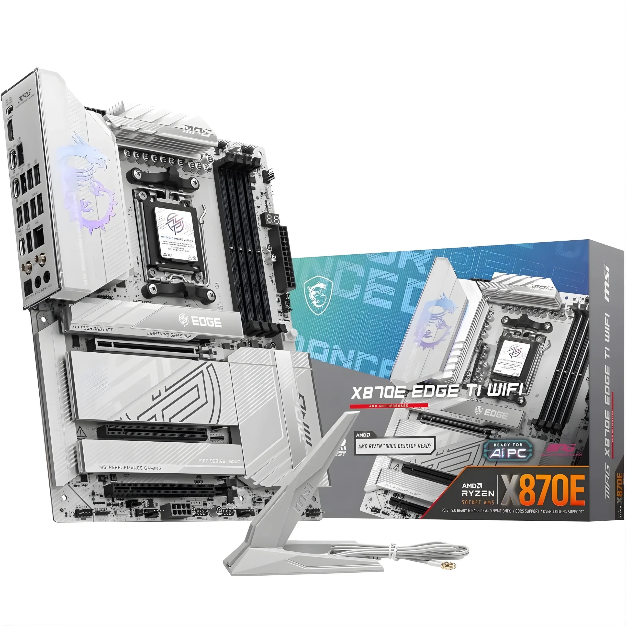 SSK SEO Images (11) MSI X870E Edge TI WiFi Motherboard, - Image 1