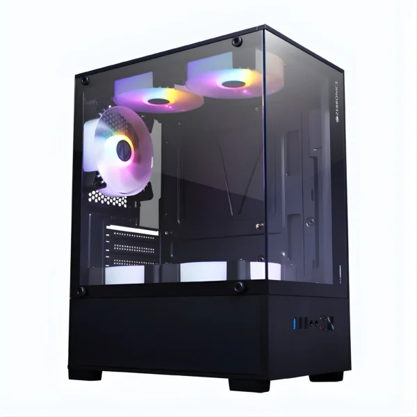 ZEBRONICS GAMING CABINET ICEBURG BLACK