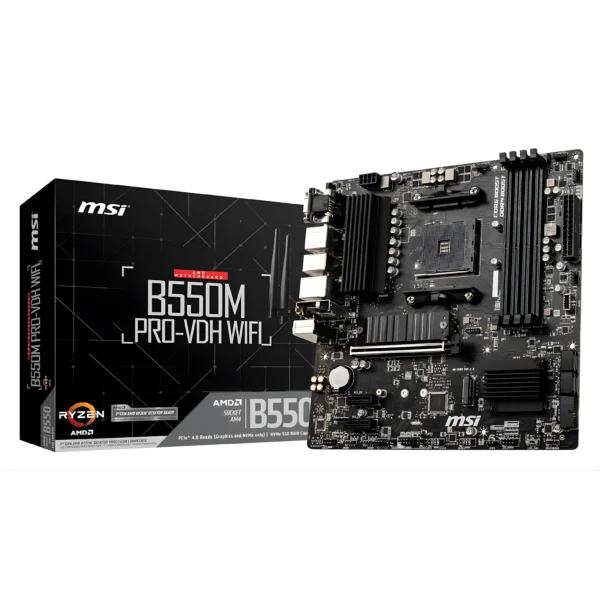 MSI B550M PRO VDH WIFI DDR4 MOTHERBOARD
