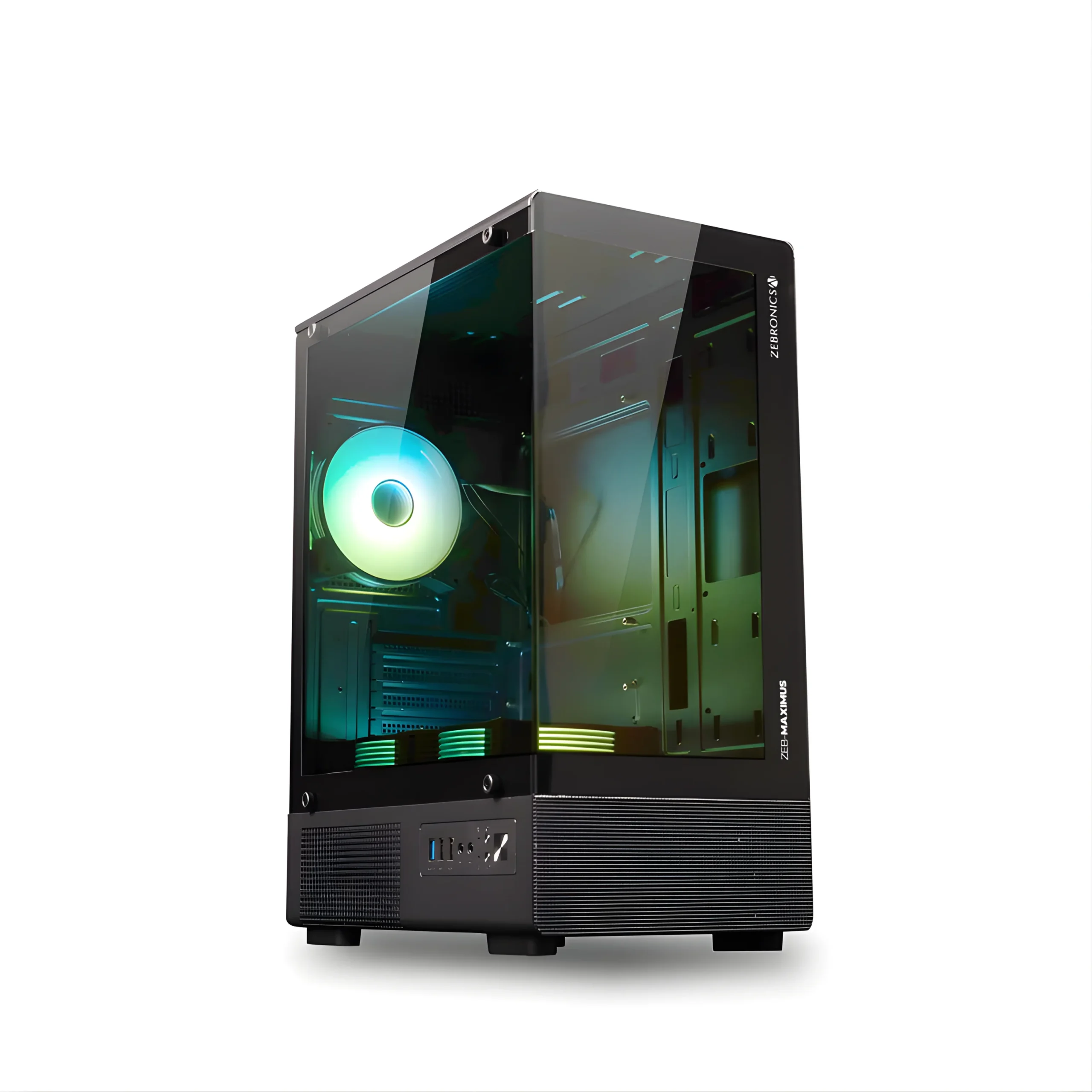SSK SEO Images (16) ZEBRONICS GAMING CABINET MAXIMUS BLACK - Image 1