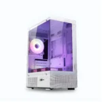 ZEBRONICS GAMING CABINET MAXIMUS WHITE