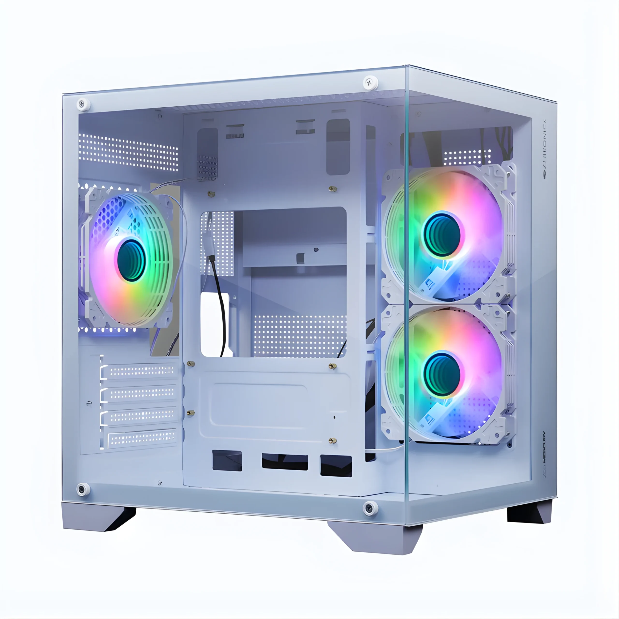 SSK SEO Images (19) ZEBRONICS GAMING CABINET MERCURY WHITE - Image 1