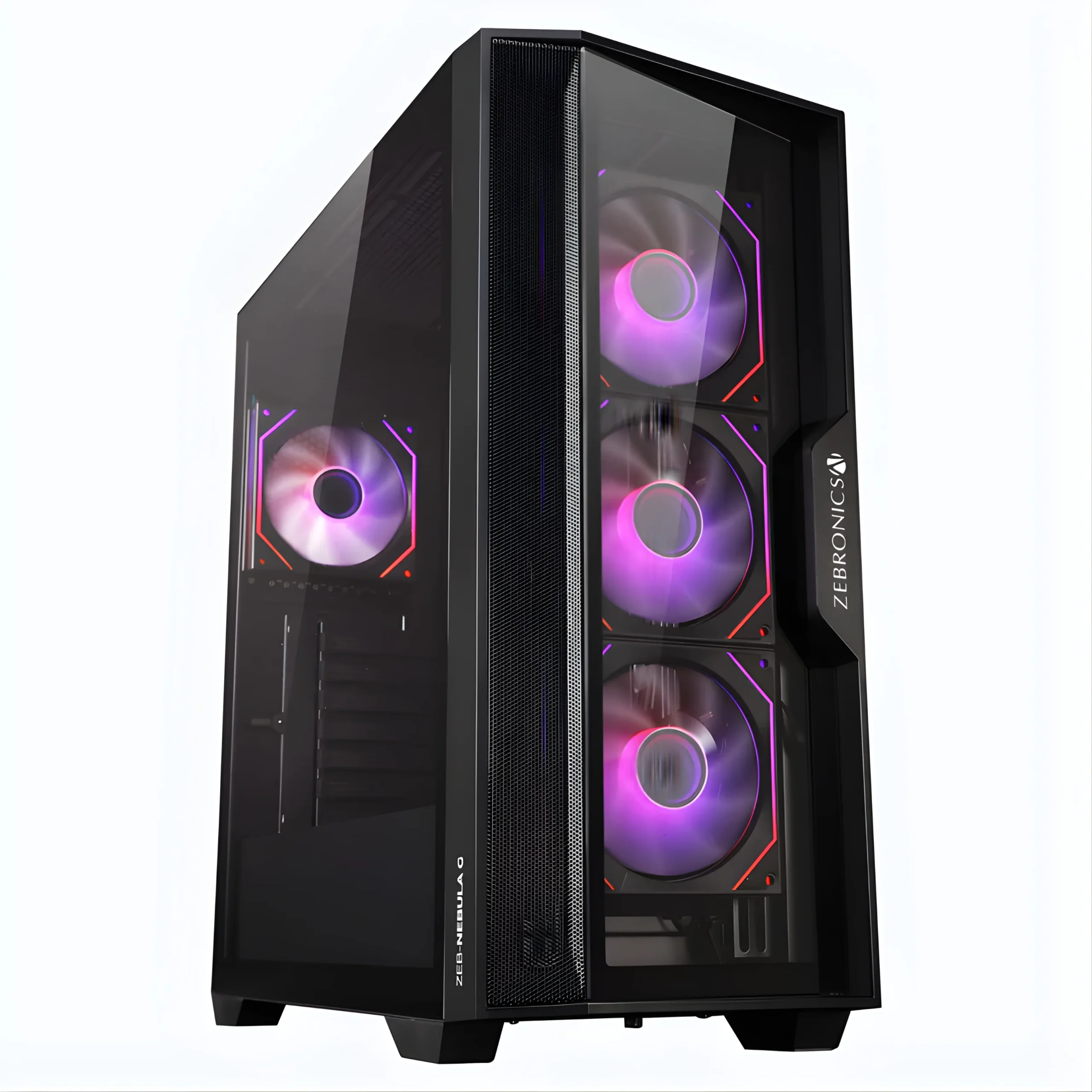SSK SEO Images (20) ZEBRONICS GAMING CABINET NEBULA G BLACK - Image 1