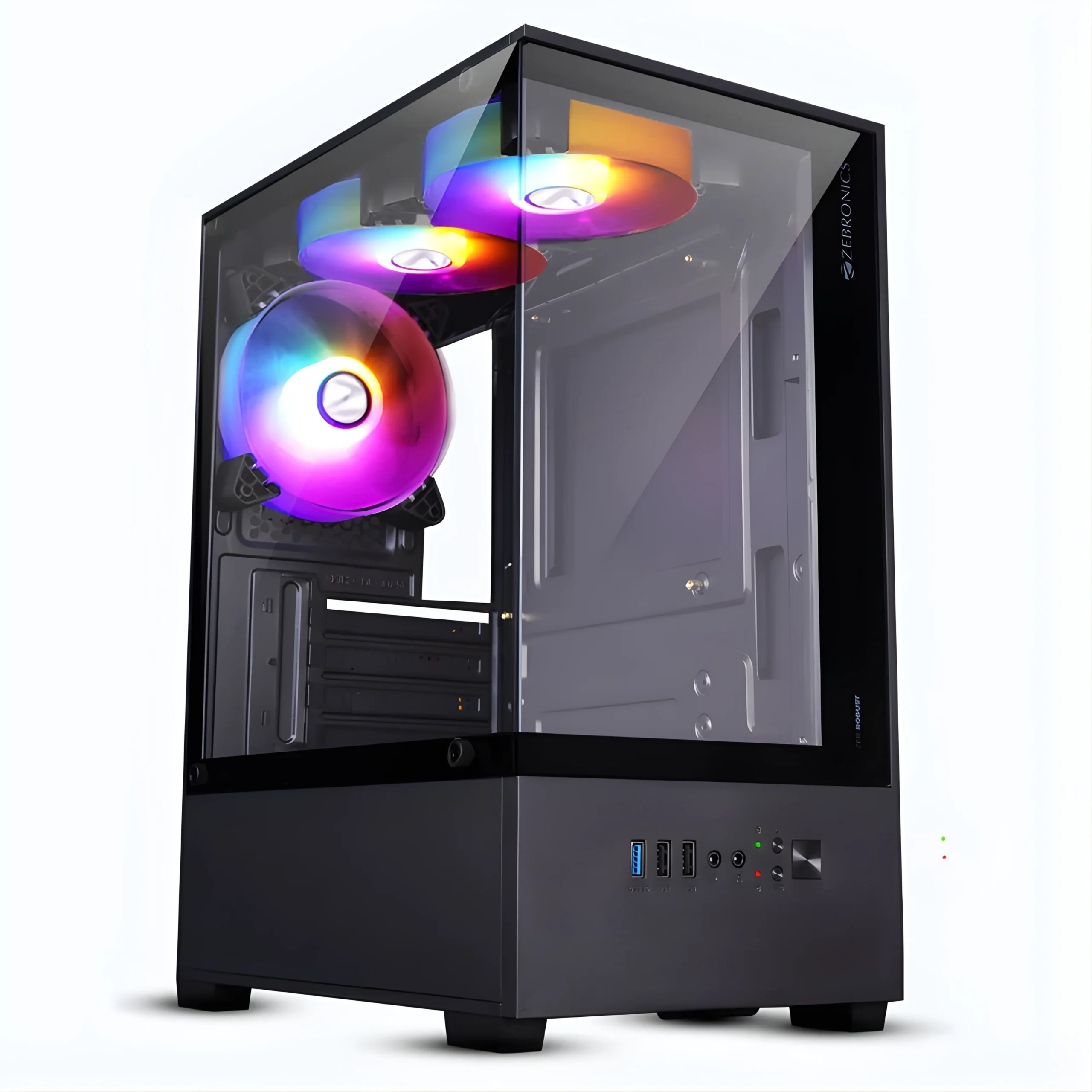 SSK SEO Images (25) ZEBRONICS GAMING CABINET ROBUST BLACK - Image 1