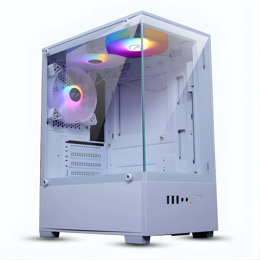 SSK SEO Images (26) ZEBRONICS GAMING CABINET ROBUST WHITE - Image 1