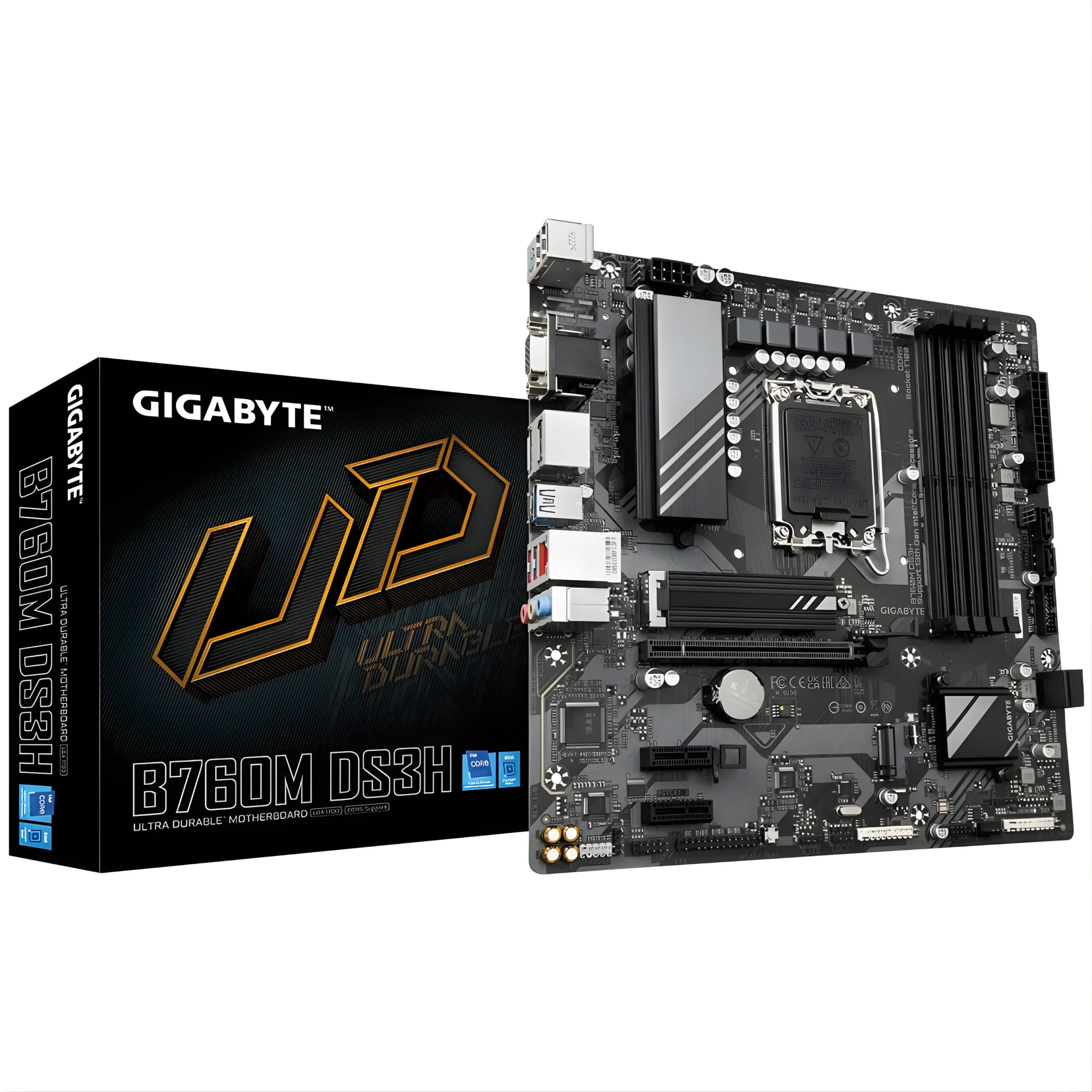 SSK SEO Images (4) Gigabyte B760M DS3H DDR5 Motherbord 4 RAM Slot - Image 1