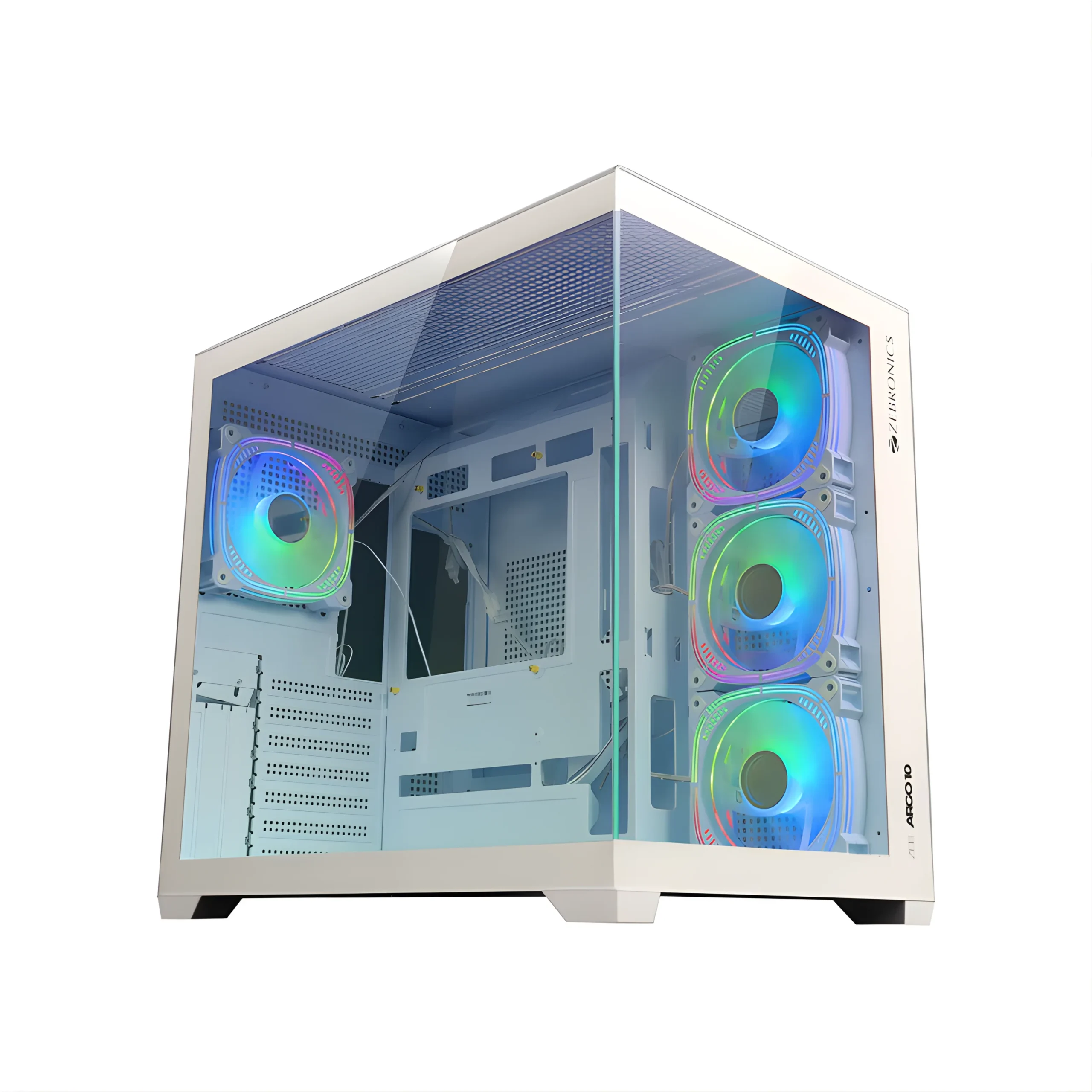 SSK SEO Images (5) ZEBRONICS GAMING CABINET ARGO 10 WHITE - Image 1